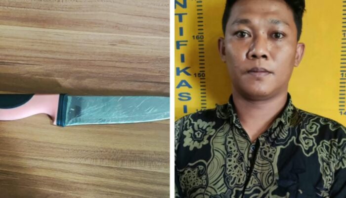 Aniaya Warga dengan Pisau Dapur, Tukang Sate Asal Trawas Dicokok Polisi