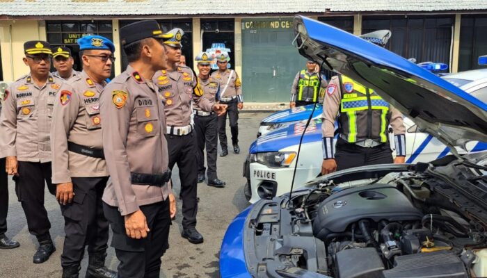 Polres Nganjuk Gelar Operasi Patuh Semeru 2026 Demi Keselamatan Berlalu Lintas
