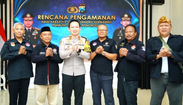 Polres Ponorogo Matangkan Pengamanan Haul H.R. Djimat Hendro Soewarno 2026