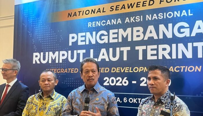 Indonesia Jadikan Rumput Laut Solusi Strategis Ketahanan Pangan