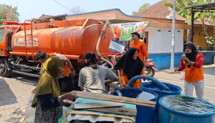 BPJS Kesehatan Salurkan 150.000 Liter Air Bersih ke Demak