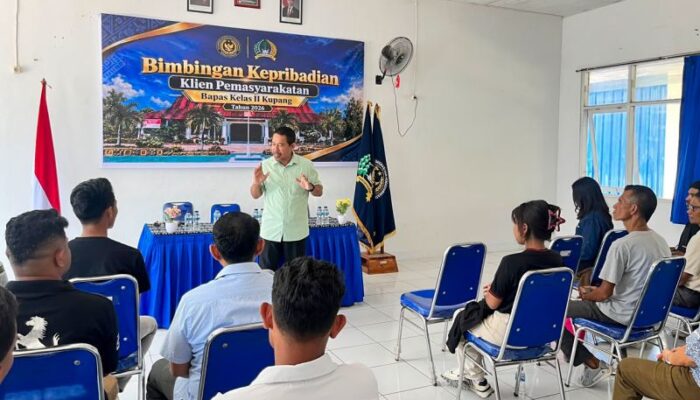 Bapas Kupang Perkuat Kepribadian Klien Lewat Bimbingan Spiritual dan Psikologis