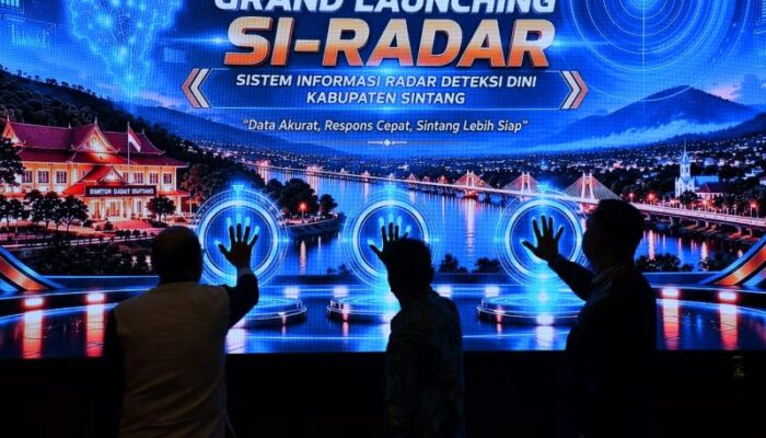 Bupati Sintang Luncurkan SI-RADAR untuk Deteksi Dini Isu