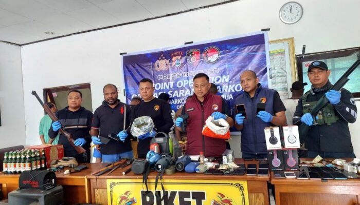 OSN 2026 di Jayapura Amankan 10 Orang dan Barang Bukti