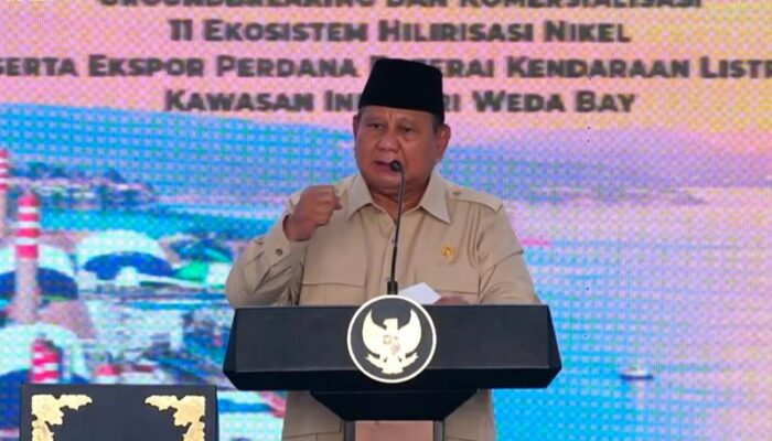 Presiden Prabowo Subianto Sebut Masa Depan Indonesia Cerah Usai Tinjau IWIP