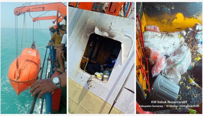 Kebakaran Barang Penumpang di KM Sabuk Nusantara 91, 235 Penumpang Selamat