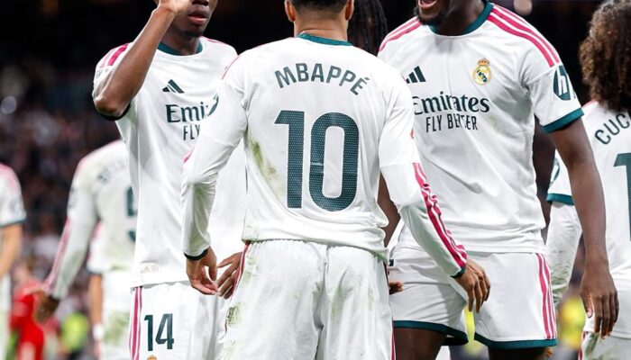 Mbappé Cetak Dua Gol, Real Madrid Hajar Sevilla 4-1 Jelang El Clasico